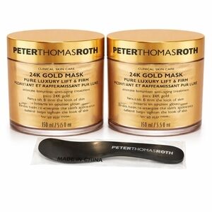 Peter Thomas Roth 24K Gold Mask 5.1oz Set of 2 NEW Sealed